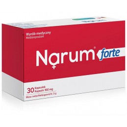 Narum Forte 100 mg, 30 kapsułek