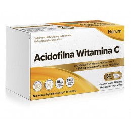Witamina C 400mg Acidofilna 60 kap.