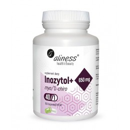 Inozytol 650 mg + B6 x 100 Vege caps