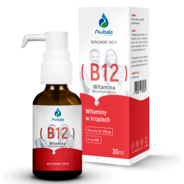 Witamina B12 Metylokobalamina 200mcg, 30 ml