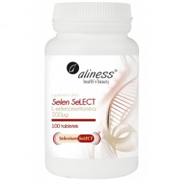 Selen L-selenometionina 200µg Select® 100 tabletek