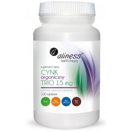 Cynk Organiczny Trio 15 mg x 100 tabl.