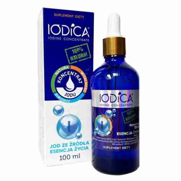 IODICA 100ml, tarczyca, naturalny Jod