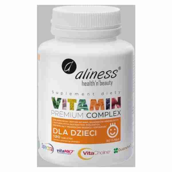 Kompleks Premium Vitamin dla dzieci x 120 tabletek do ssania
