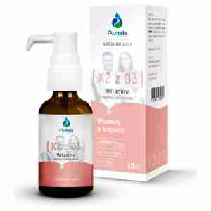 Avitale, Witamina K2 z D3 25mcg / 1000IU 30 ml