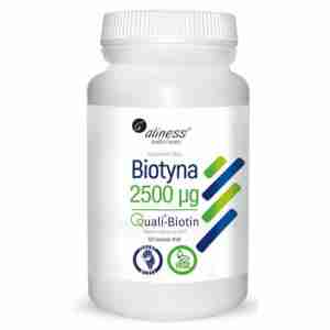 Biotyna 2500 mcg QualiBiotin® x 120 tabletek VEGE