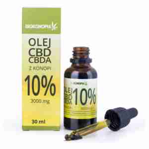 10% CBD olej z konopii