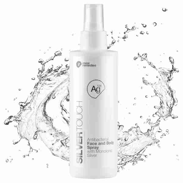 Antybakteryjny srebrny płyn do ciała i twarzy Ag124, 200ml