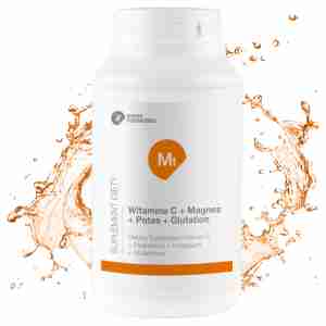 Glutation, magnez, witamina C, potas, proszek 450g