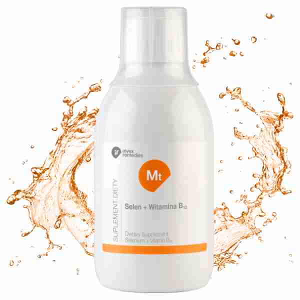 Selen + Witamina B12 płyn 300ml