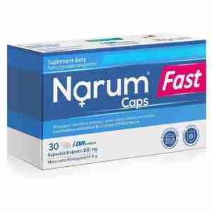 Narum Fast - metabiotyk 200 mg, 30 kapsułek