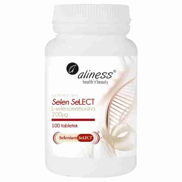 Selen L-selenometionina 200µg Select® 100 tabletek