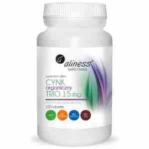 Cynk Organiczny Trio 15 mg x 100 tabl.