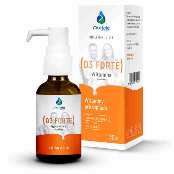 Witamina D3- 2000 IU 30 ml