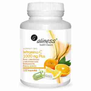 Witamina C 1000 mg Plus rutyna x 100 kaps VEGE
