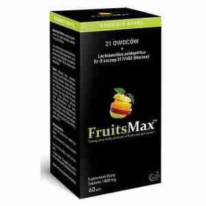FruitsMax 1000 mg, 60 tabletek