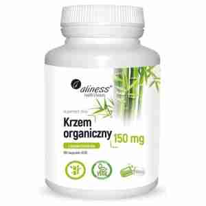 Krzem organiczny z pędów bambusa 150 mg - 100 kap.