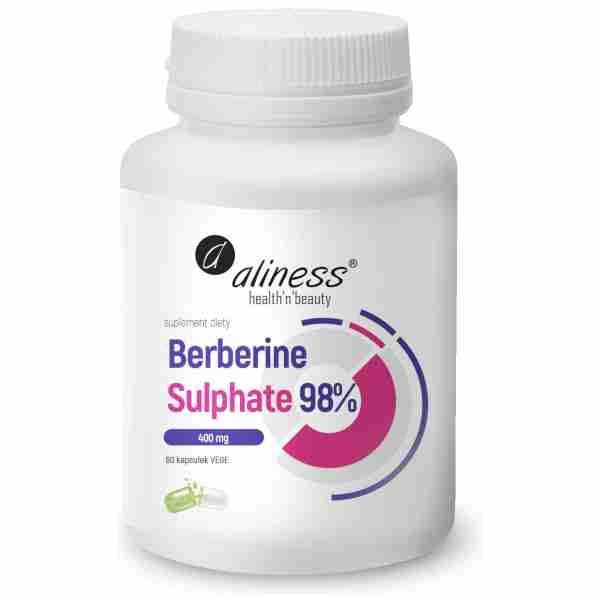 Berberyna sulfat 400 mg 60 kapsułek