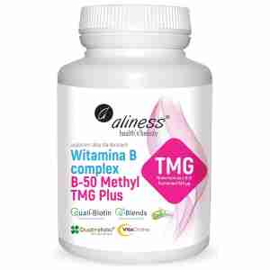 Witamina B Complex B-50 Methyl TMG x 100 kap. Vege