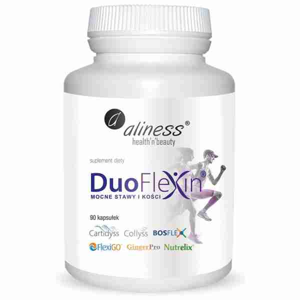 Duoflexin, mocne stawy i kości 100% natural x 90 kap. veg