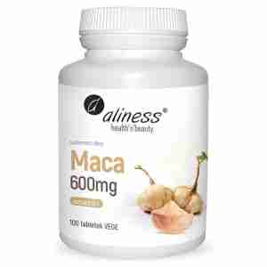 Maca ekstrakt 10:1, 600mg - 100 tabletek vege