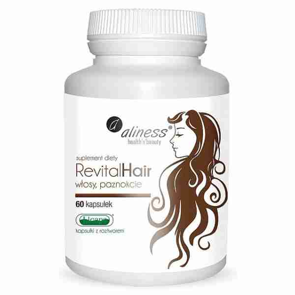 Włosy, paznokcie, Revital Hair 60 Kapsułek
