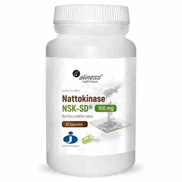 Natto kinase NSK-SD® 100 mg, 60 kapsułek