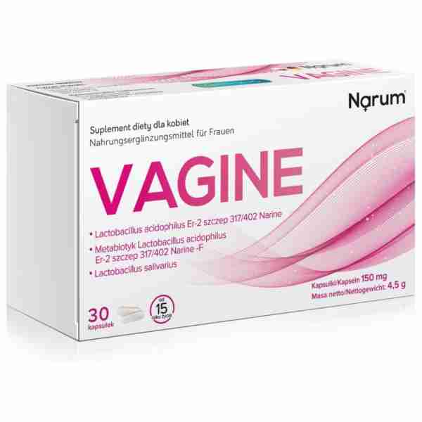Probiotyk Narum Vagine dla kobiet – szczep Narine – dostępny w Częstochowie w Moc Natura