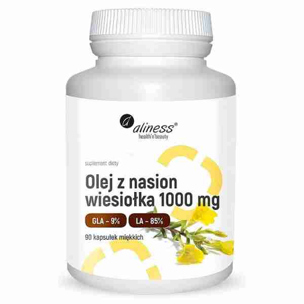 Olej z nasion wiesiołka 9%, 1000 mg