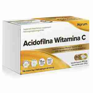 Witamina C 400mg Acidofilna 60 kap.