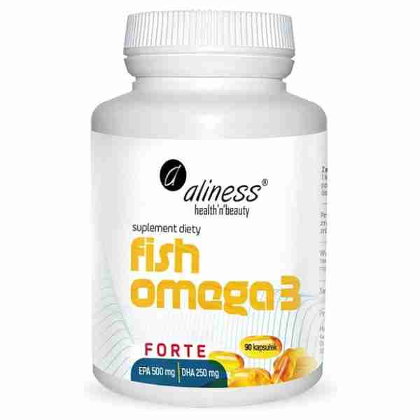 Omega 3 z ryb forte 500/250mg x 90 kapsułek