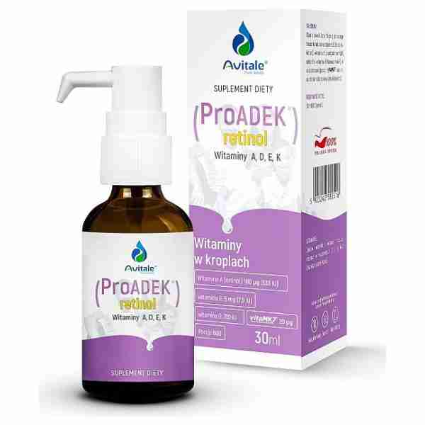 Witamina Pro ADEK z retinol, 30 ml