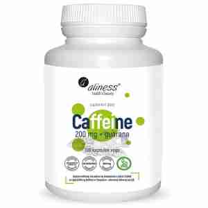 Caffeine 200 mg + guarana x 100 kapsułek vege