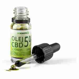 Olejek konopny CBD 5% 500mg