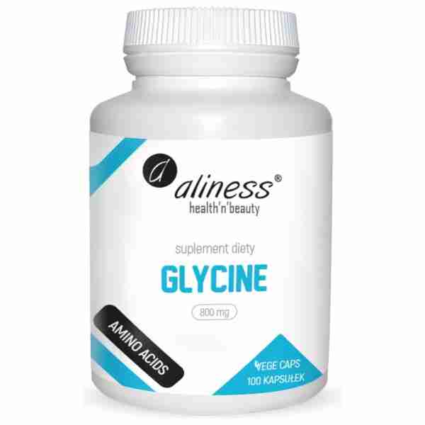 Glicyna 800 mg x 100 Vege kaps.