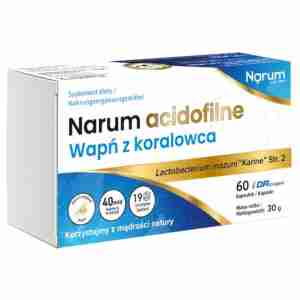 Wapń z koralowca Narum acidofilne